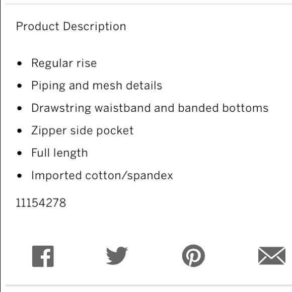 NEW 💕VS PINK DARK MAUVE PINK CAMPUS LEGGINGS - Picture 4 of 4